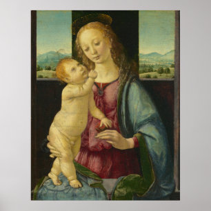Madonna and Child - Lorenzo Credi Fine Art Poster