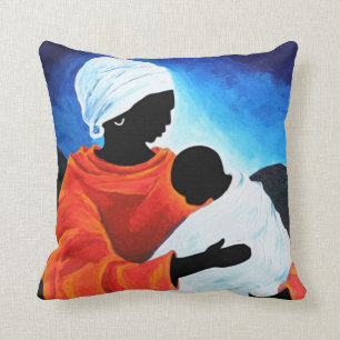 Madonna and child - Lullabye 2008 Cushion