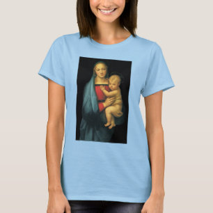 Madonna And Child, Madonna del Granduca by Raphael T-Shirt