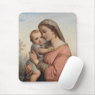 Madonna And Child Mouse Mat