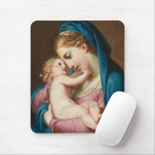 Madonna And Child Mouse Mat