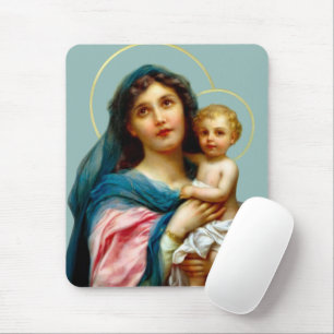 Madonna And Child Mouse Mat