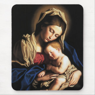 MADONNA AND CHILD MOUSE MAT