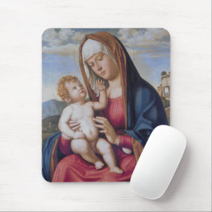 Madonna And Child Mouse Mat