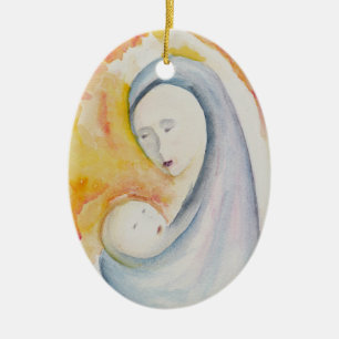 Madonna and Child Ornament