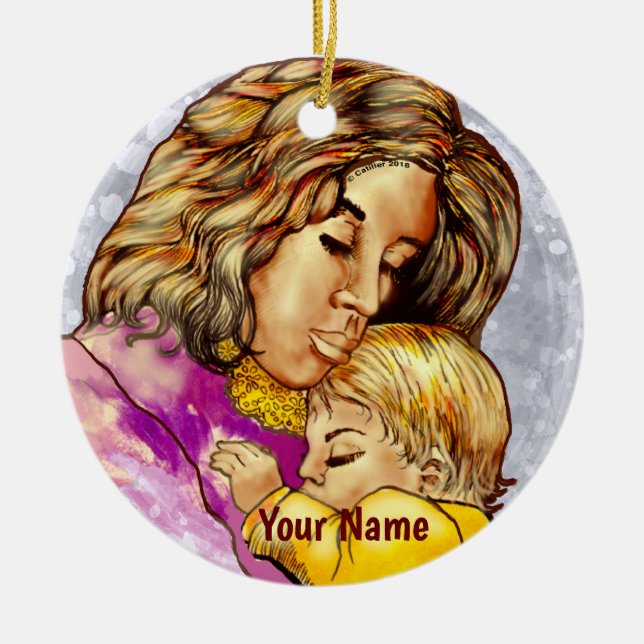 Madonna and Child ornament  (Front)