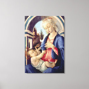 Madonna and Child (panel) 2 Canvas Print