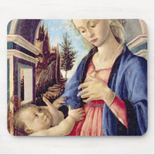Madonna and Child (panel) 2 Mouse Mat