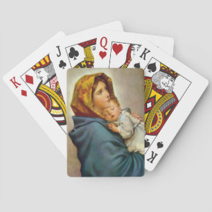 Madonna and Child Playing Cards