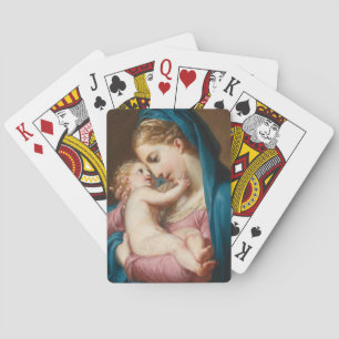 Madonna and Child Playing Cards