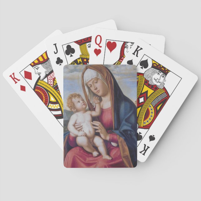Madonna and Child Playing Cards (Back)