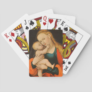 Madonna and Child Playing Cards