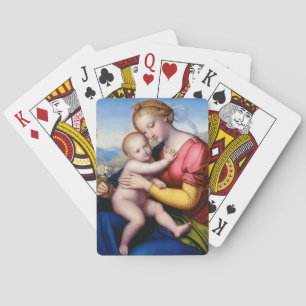 Madonna and Child Playing Cards