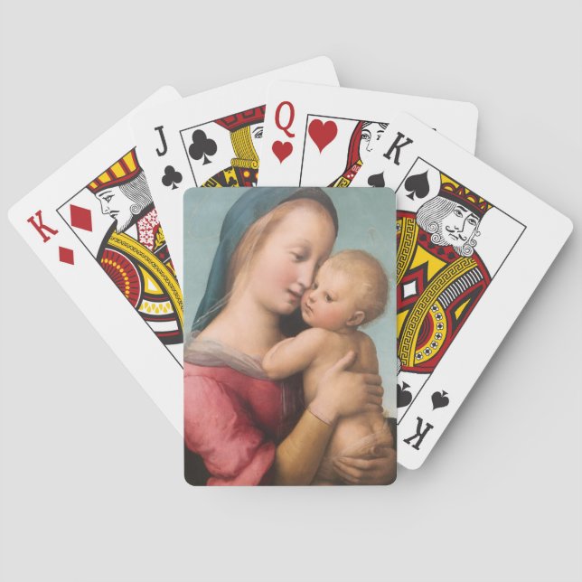 Madonna and Child Playing Cards (Back)