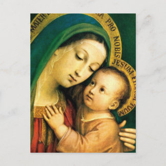 MADONNA AND CHILD POSTCARD