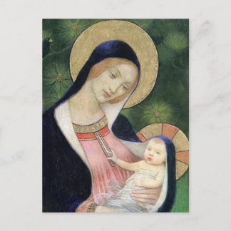 MADONNA AND CHILD POSTCARD