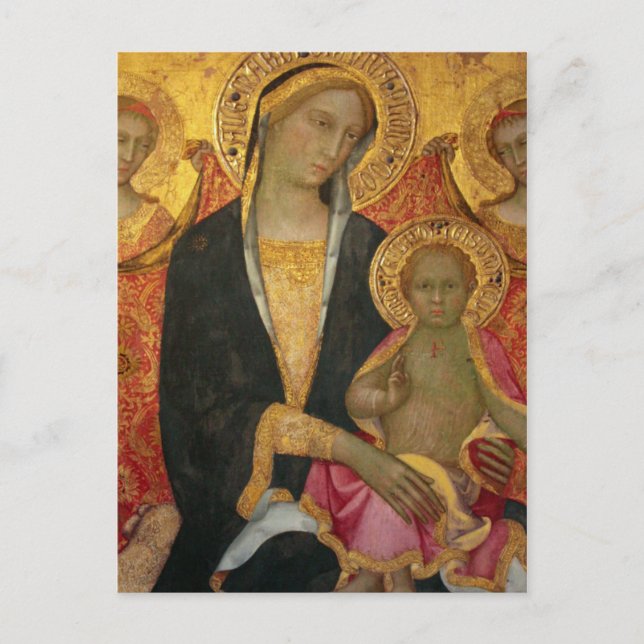 Madonna and child postcard (Front)