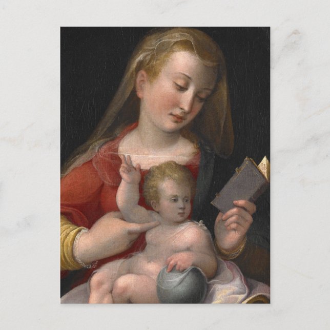 madonna and child postcard (Front)