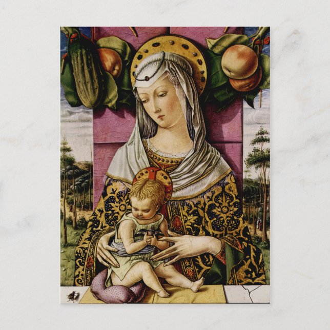 Madonna and Child Postcard (Front)