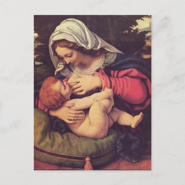 Madonna and Child Postcard (Front)