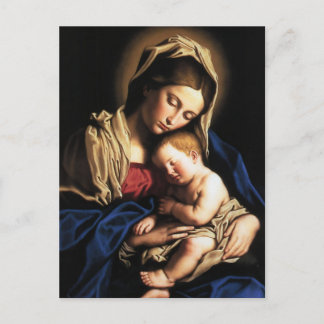 MADONNA AND CHILD POSTCARD