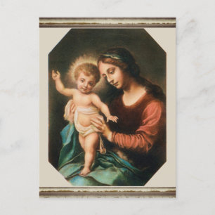 Madonna And Child Postcard