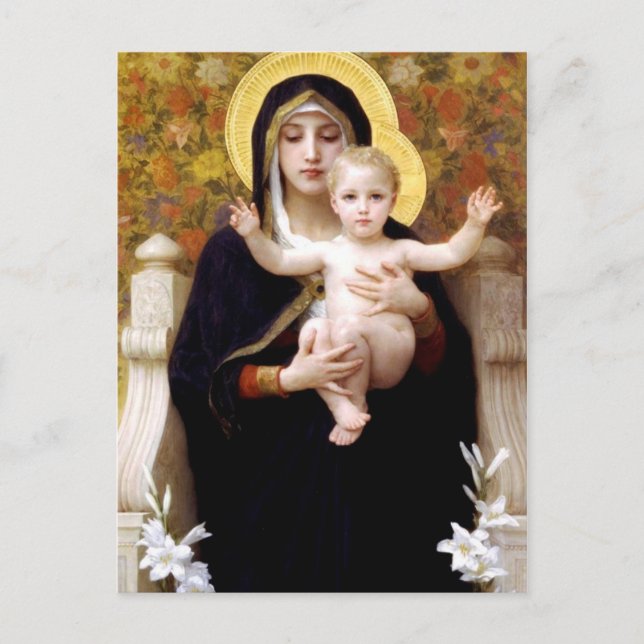 Madonna and Child Postcard (Front)