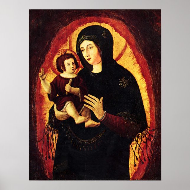 Madonna and Child poster (Front)