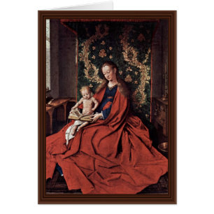 Madonna And Child Reading By Eyck Jan Van (Best Qu