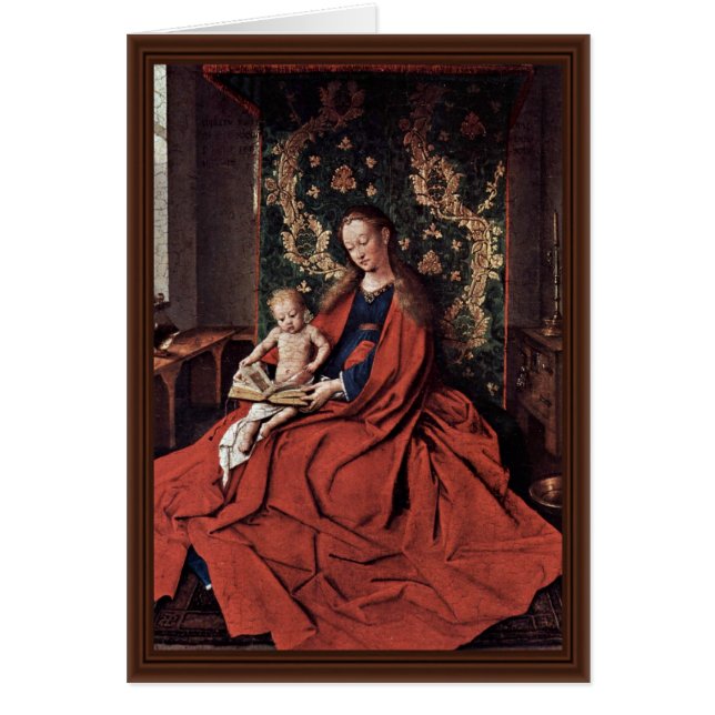 Madonna And Child Reading By Eyck Jan Van (Best Qu (Front)