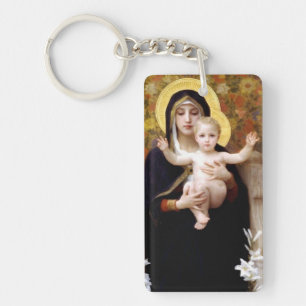 Madonna and Child - Religious Magnet Key Ring