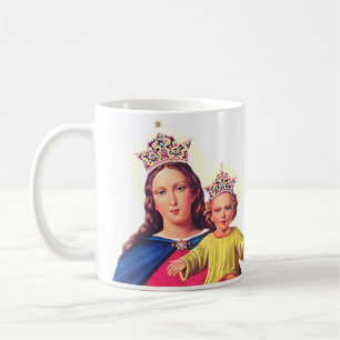 Madonna and Child - Sacred Virgin Mary & Jesus Art Coffee Mug