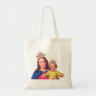 Madonna and Child - Sacred Virgin Mary & Jesus Art Tote Bag