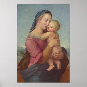 Madonna and Child (The Tempi Madonna) by Raphael Poster
