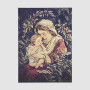 Madonna and Child Tissue Paper