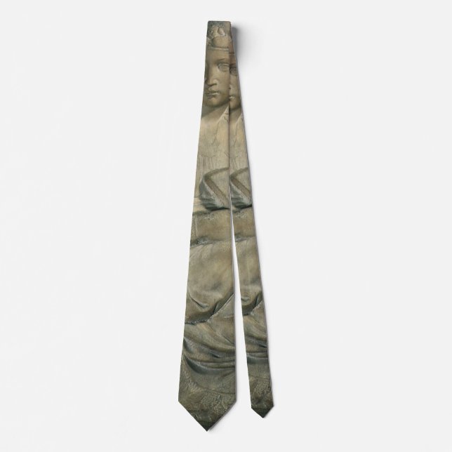 Madonna and Child, Tondo Pitti by Michelangelo Tie (Front)