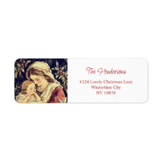 Madonna and Child Vintage Christmas