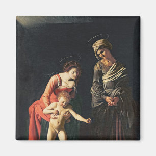 Madonna and Child with a Serpent, 1605 Magnet