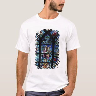 Madonna and Child with angels and portraits reflec T-Shirt