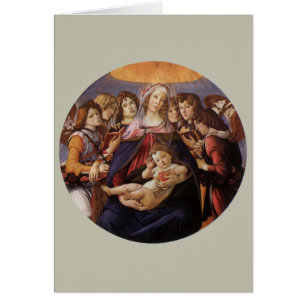 Madonna and Child with Angels by Sandro Botticelli