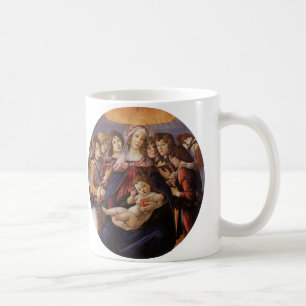 Madonna and Child with Angels by Sandro Botticelli Coffee Mug