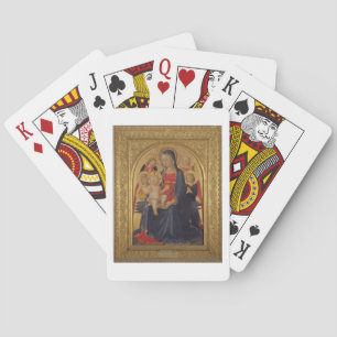 Madonna and Child with Angels, c.1467 (oil on pane Playing Cards