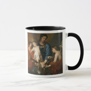 Madonna and Child with angels Mug