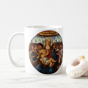 Madonna and Child with Eight Angels by Botticelli Coffee Mug