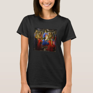 Madonna And Child With Six Saints Sandro Botticell T-Shirt