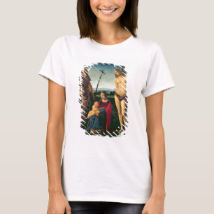 Madonna and Child with SS. John the Baptist and Se T-Shirt