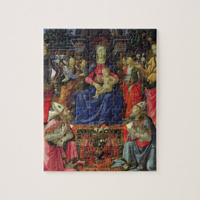 Madonna and Child with SS. Justus, Zenobius and th Jigsaw Puzzle (Vertical)