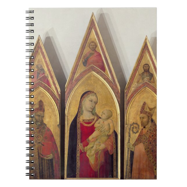 Madonna and Child with SS. Nicholas and Proculus, Notebook (Front)