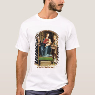 Madonna and Child with St. Anthony Abbot and St. N T-Shirt