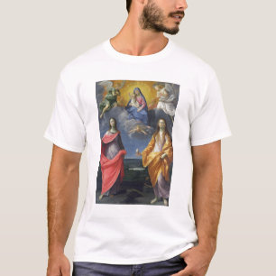 Madonna and Child with St. Lucy and Mary Magdalene T-Shirt